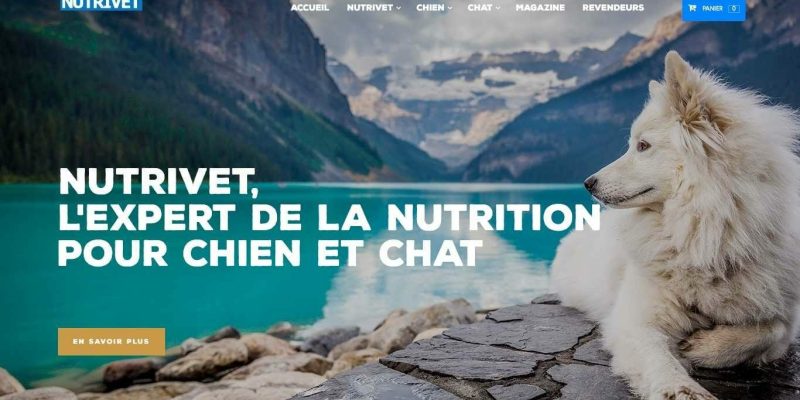 HP du site Nutrivet